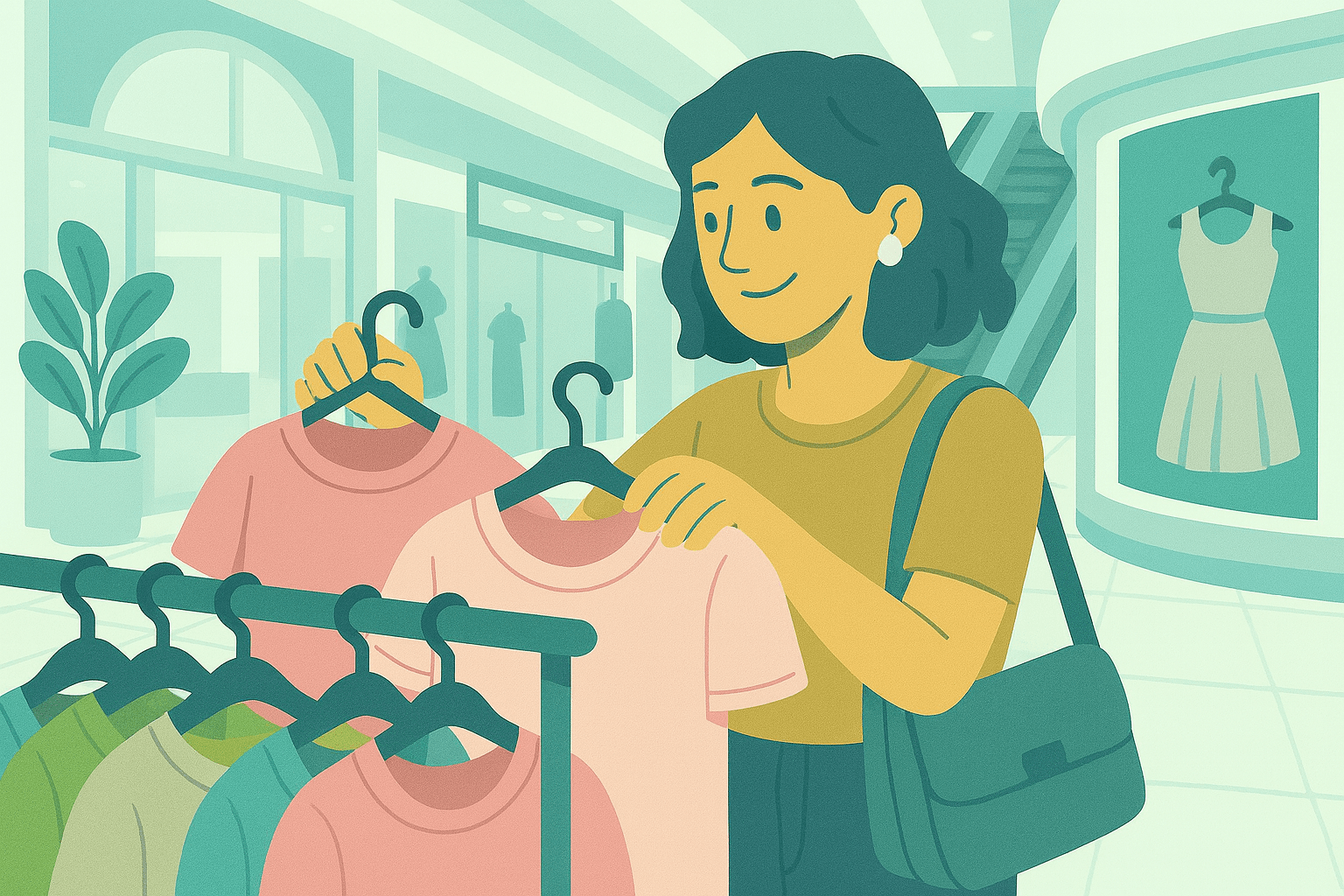 Neighborhood vibe report illustration